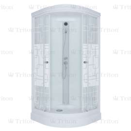 Душевая кабина Triton Стандарт А3 100х100 стекло квадраты (ДН3)